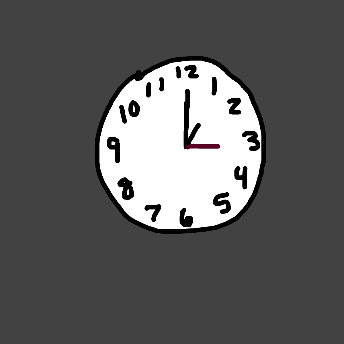 Clock drawing by tris - art _ wow