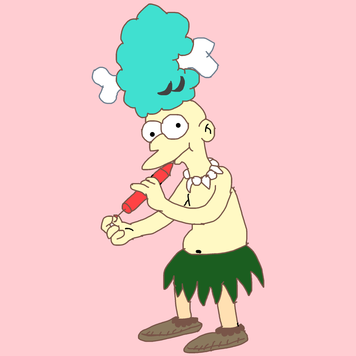 Sideshow Mel drawing by dan