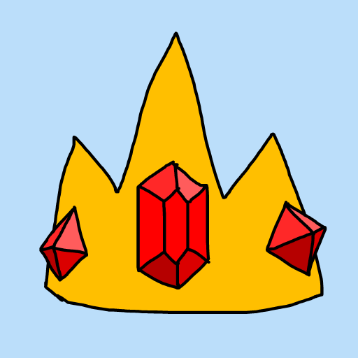 Crown drawing by mikl pickle