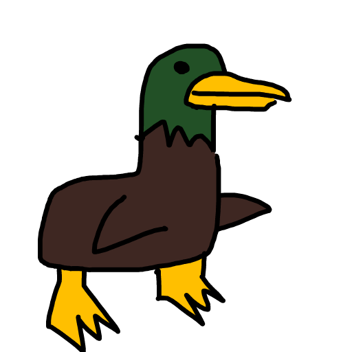 Duck drawing by brianviolin