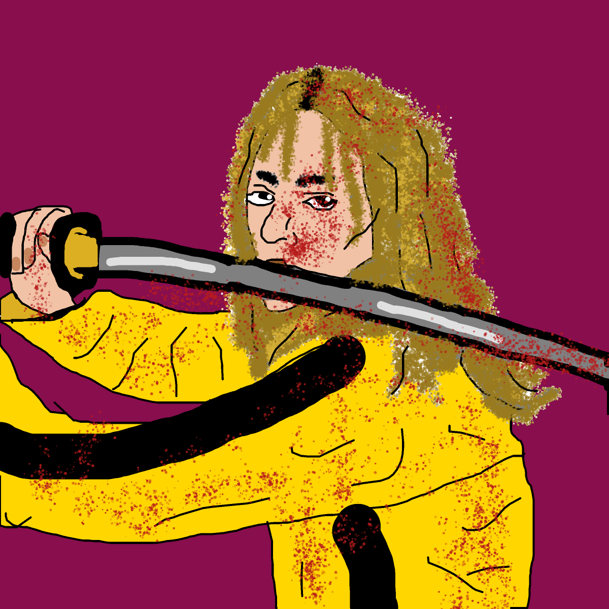 Kill Bill drawing by countnicula