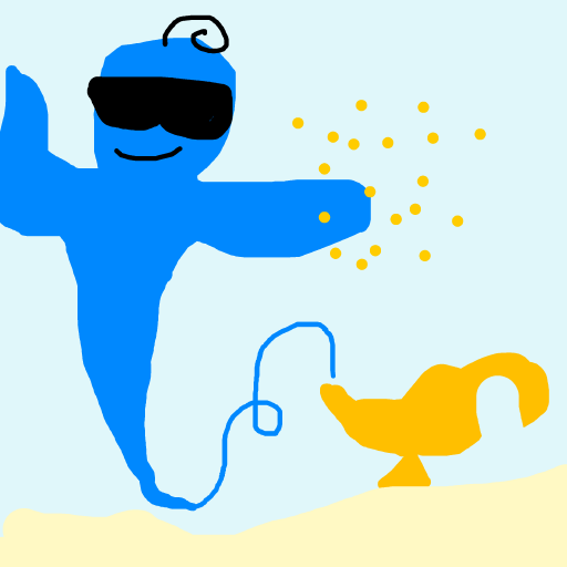 Genie drawing by japsie