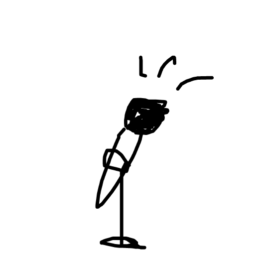 Microphone drawing by dawn-omega-bard