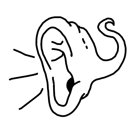 Ear drawing by killa kurse