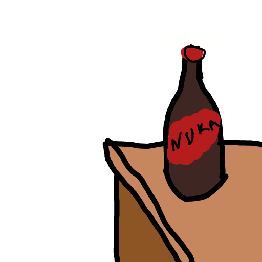 Nuka-Cola drawing by Purokushi