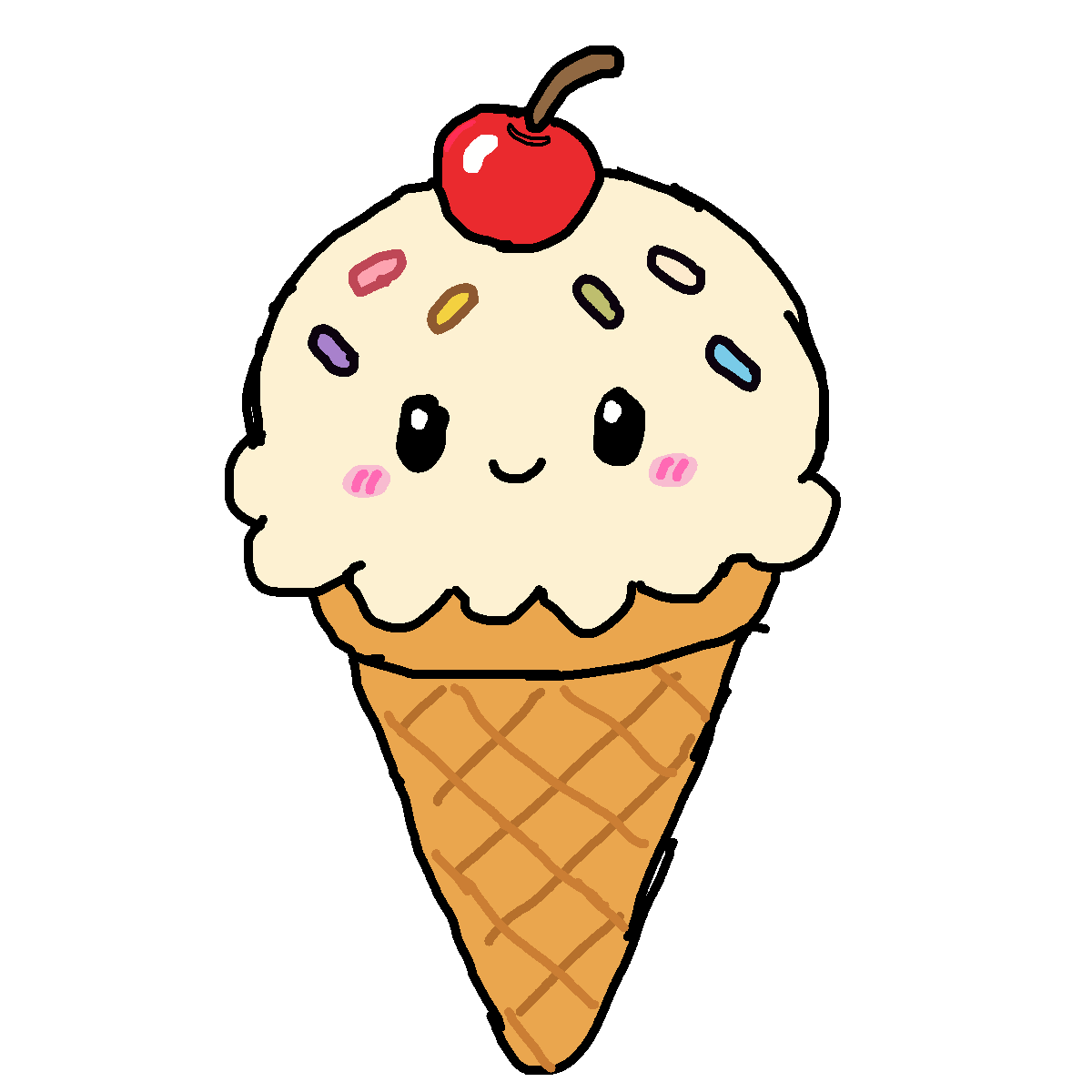 Ice Cream drawing by kyle