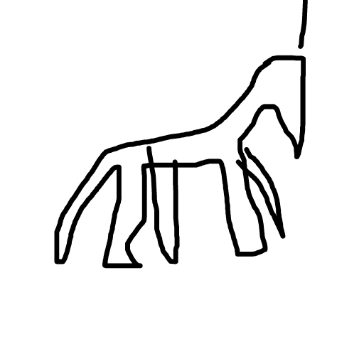 Unicorn drawing by troy