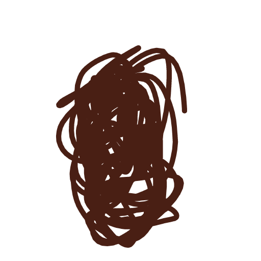 Pinecone drawing by COOKIE