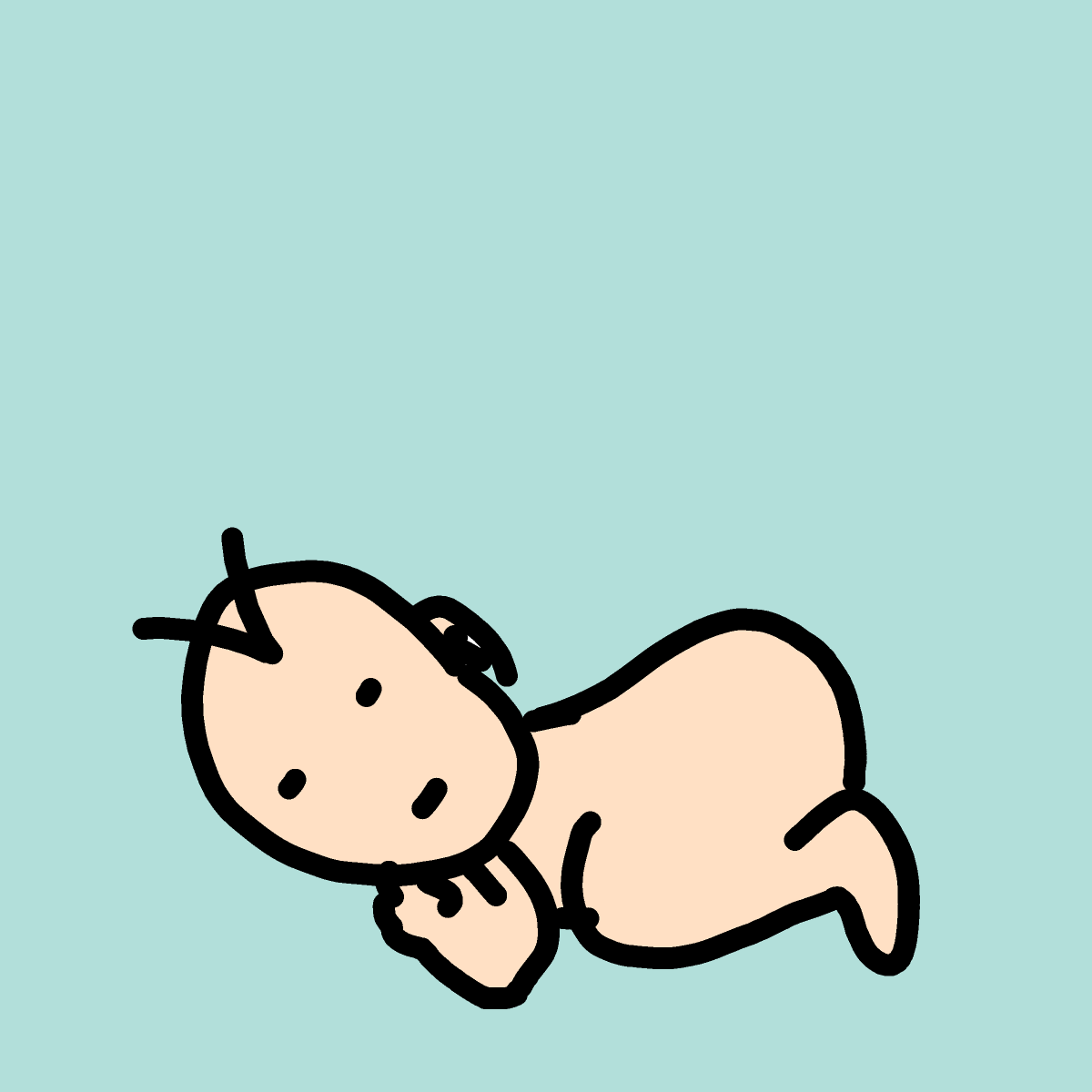 Baby drawing by sonic-bold-major