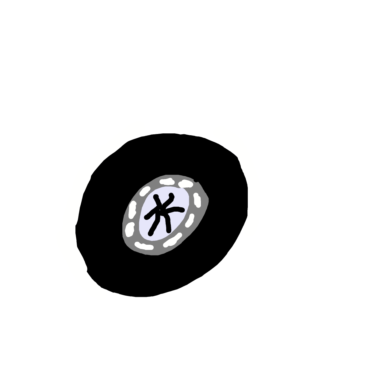 Wheel drawing by doublem