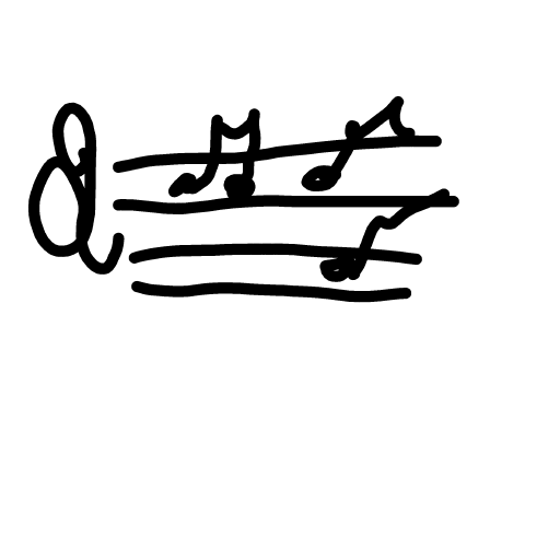 Sheet Music drawing by shez
