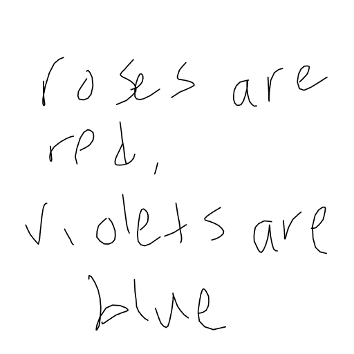 Poem drawing by Bri3