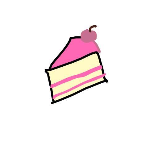 Cake Slice drawing by sea-omega-pro