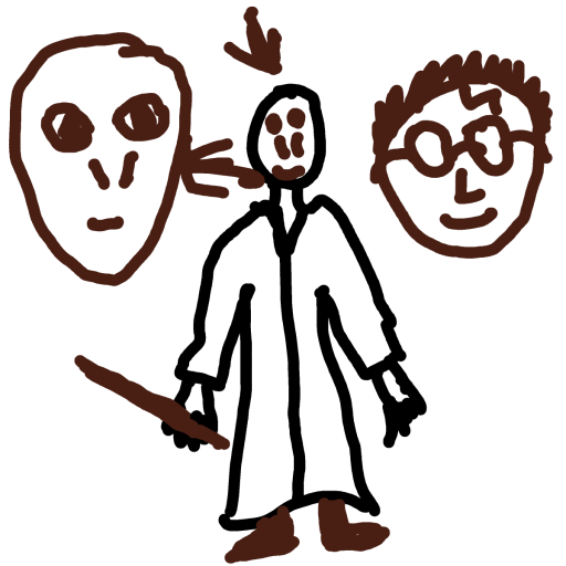 Voldemort drawing by Lee the Bee