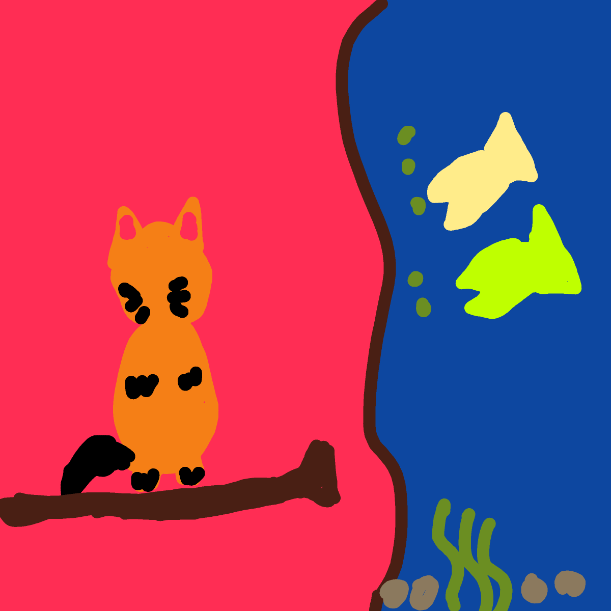 Catfish drawing by SafiyyaJ