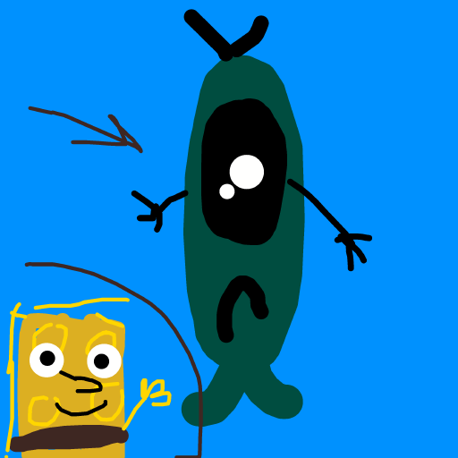 Plankton drawing by oxox
