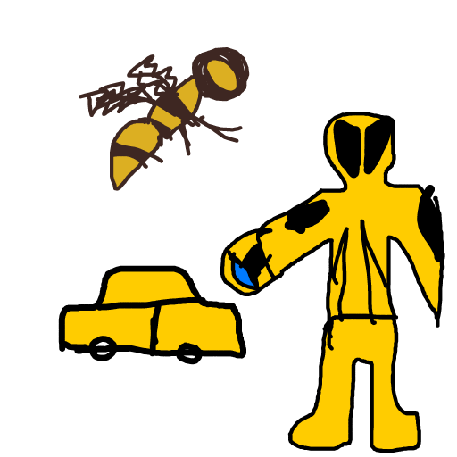 Bumblebee drawing by cyber-blue-anvil