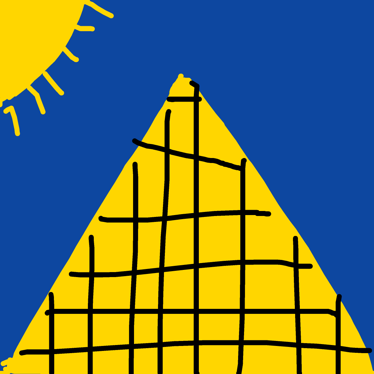 Pyramid drawing by real-steel-code
