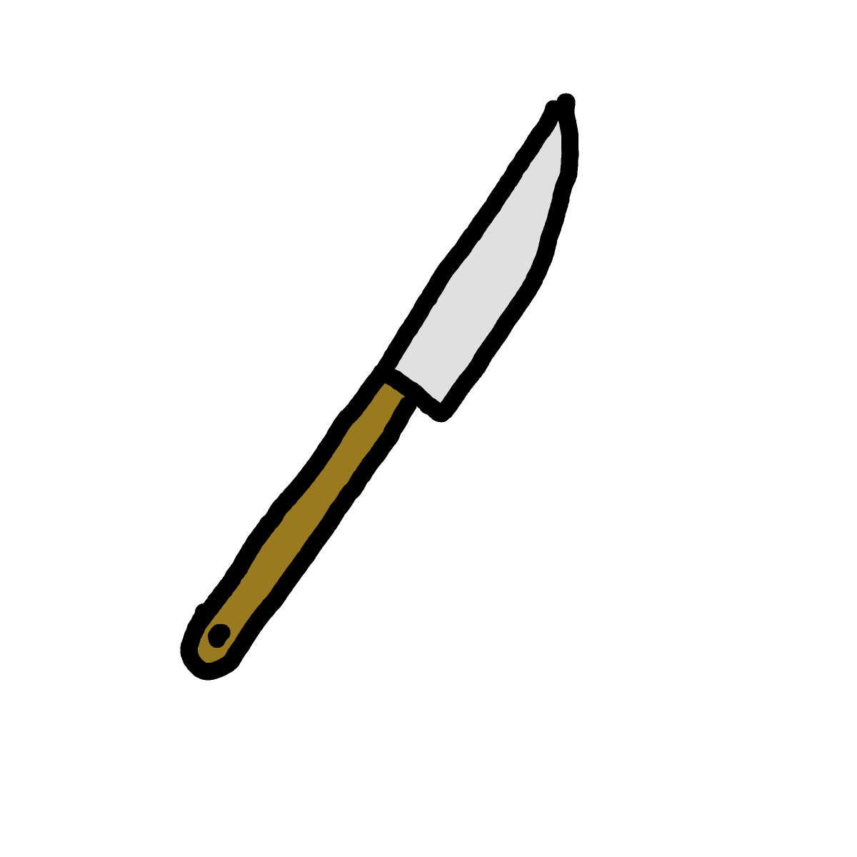 Knife drawing by Megs