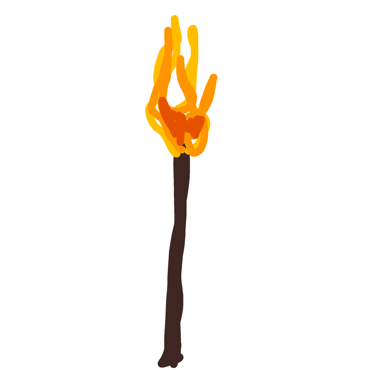 Torch drawing by last-fine-mage