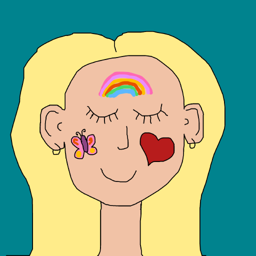Face Paint drawing by krissywissy