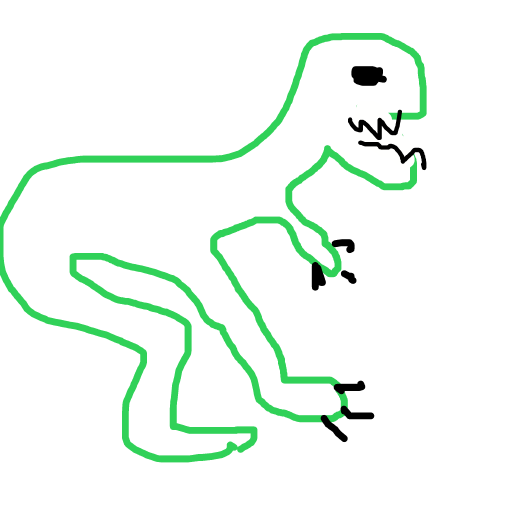 T-Rex drawing by troy