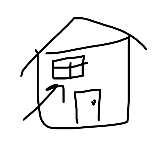 Window drawing by isi