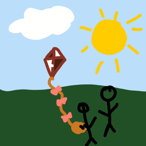 Kite drawing by SafiyyaJ