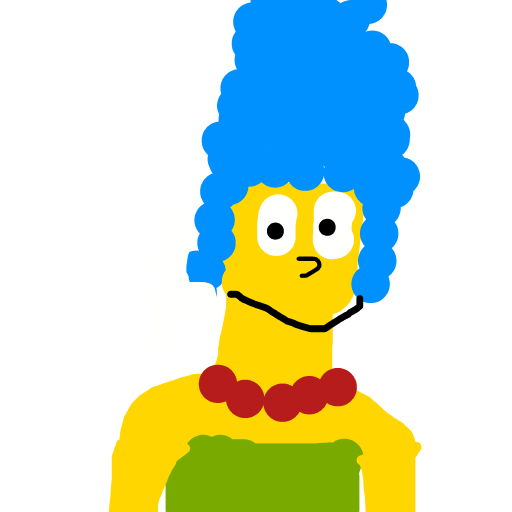 Marge drawing by brush-star-site