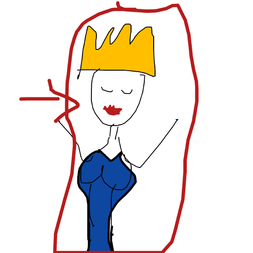 Princess drawing by loddie