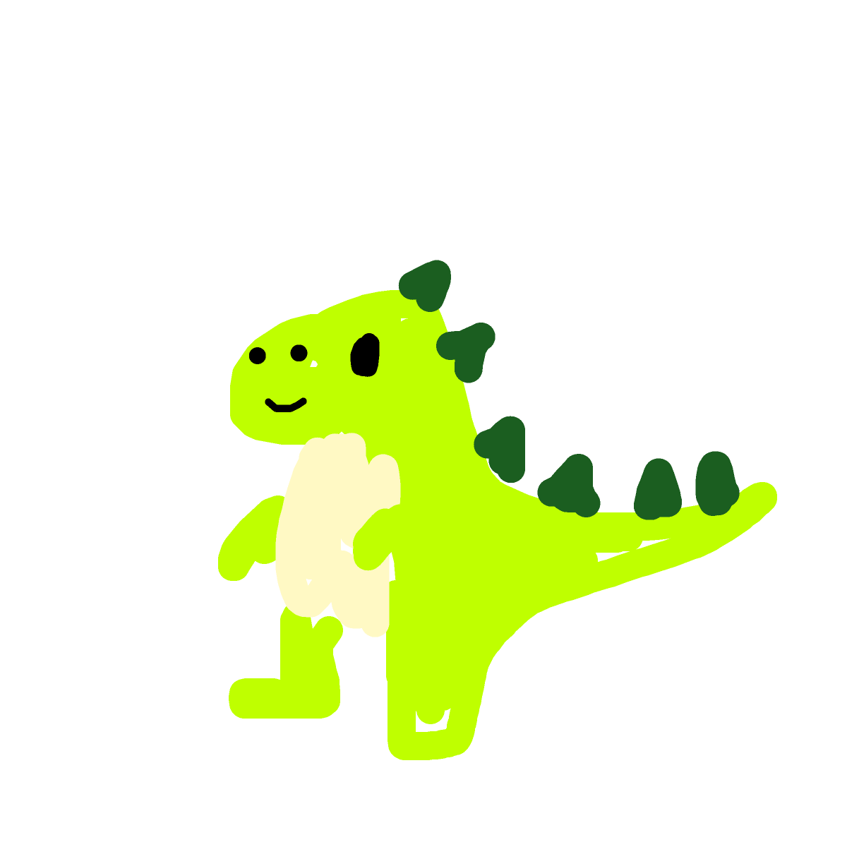 T-Rex drawing by theduchess
