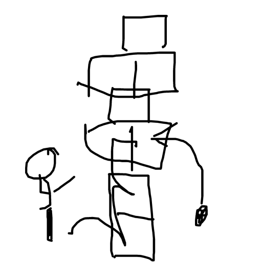 Hopscotch drawing by rust-true-valor