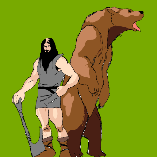 Beorn drawing by Guardianoflives