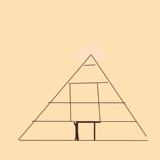 Pyramid drawing by audi-craft