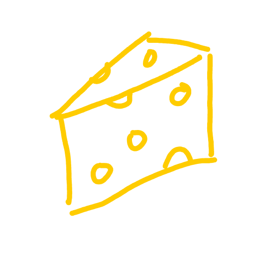 Cheese drawing by DannyC