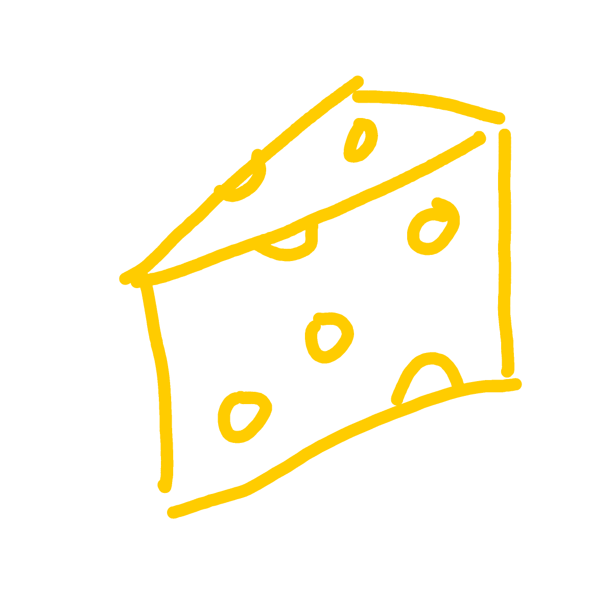 Cheese drawing by DannyC