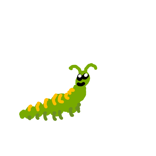 Caterpillar drawing by noble-deep-sketch