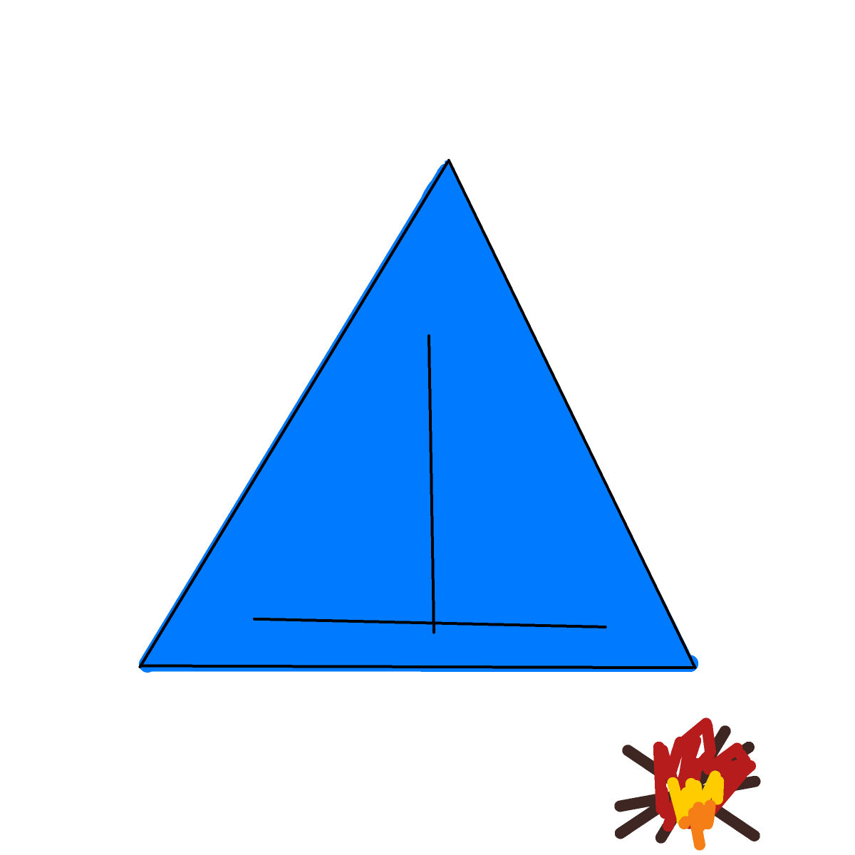 Tent drawing by SodaNight