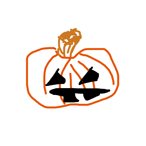 Pumpkin drawing by babitheartist