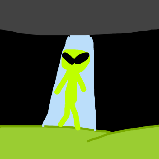 Alien drawing by tandman