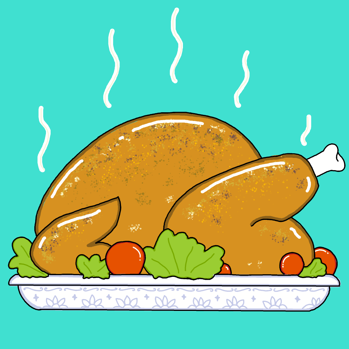 Turkey drawing by gamma-coal-wheel