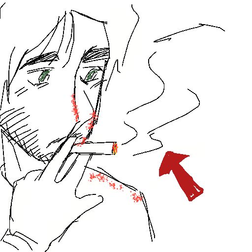 Smoke drawing by nammy