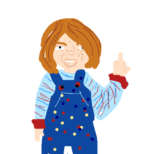 Chucky drawing by maymay