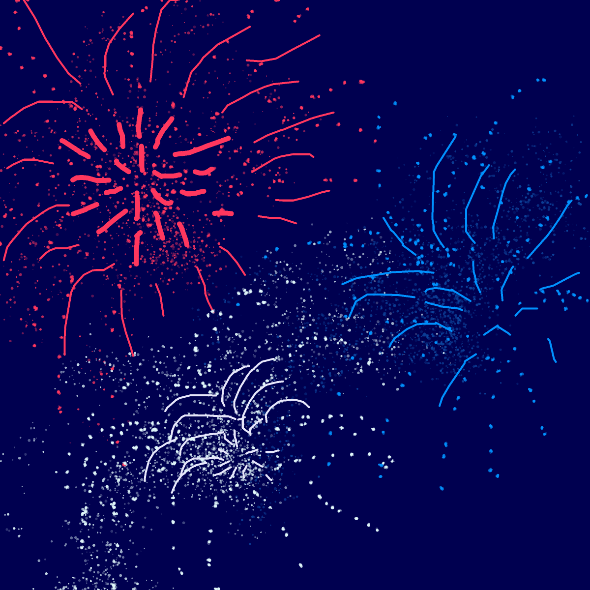 Firework drawing by nice-draw-designer