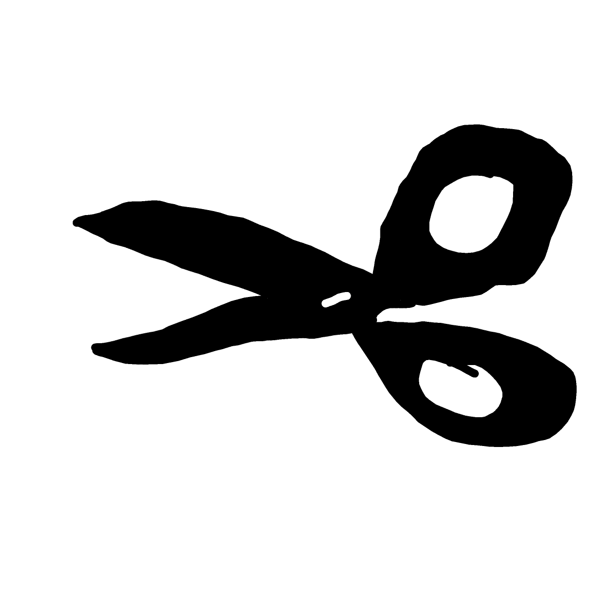 Scissors drawing by KevinFaber