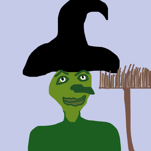 Witch drawing by ms lady