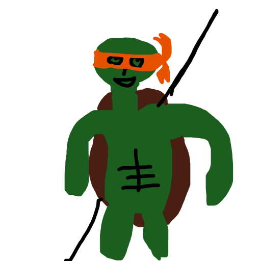 Ninja Turtle drawing by ice-pure-realm