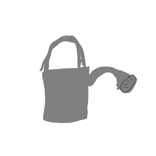 Watering Can drawing by Guardianoflives