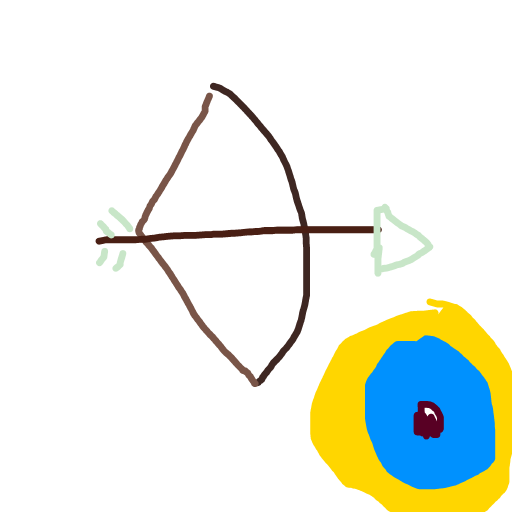 Archery drawing by moofert doofert