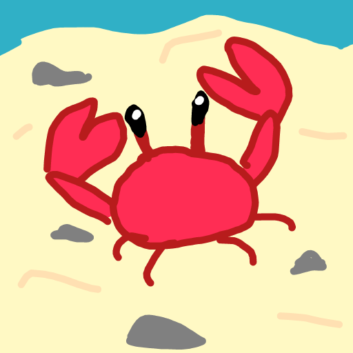 Crab drawing by Juliezzz